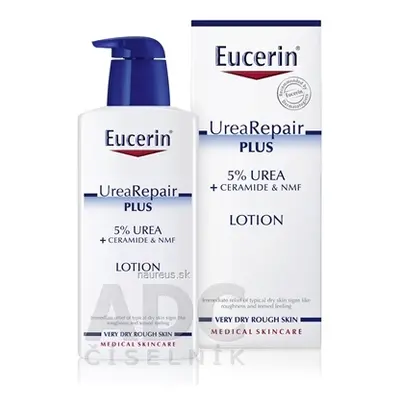 BEIERSDORF AG Eucerin UreaRepair PLUS Tělové mléko 5% Urea 1x400 ml 400 ml