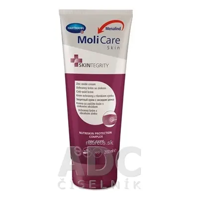 Paul Hartmann AG MoliCare SKIN Ochranný krém s obsahem zinku (fialová řada) 1x200 ml 200 ml