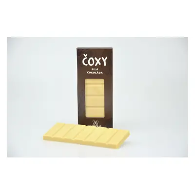 Natural Jihlava ČOXY - bílá čokoláda s xylitolem - Natural 50g 30 ks