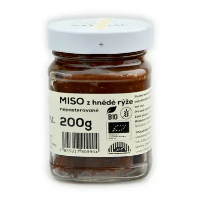 Natural Jihlava Miso z hnědé rýže BIO - Natural 200g 1 ks