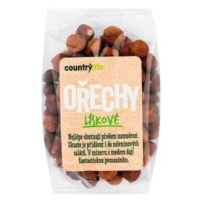 Country Life Lískové ořechy 100 g COUNTRY LIFE 100 g