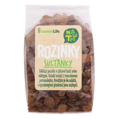 Country Life Rozinky sultánky 250 g 250 g