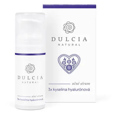 Dulcia natural Oční sérum - 3x kyselina hyaluronová - DULCIA natural - 15 ml 15ml