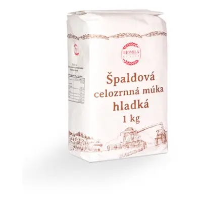 BIOMILA Mouka špaldová hladká celozrnná 1kg 1 kg