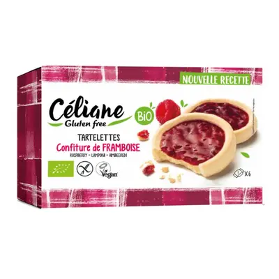 Celiane glutenfree Celiane bezlepkové tartaletky s malinovou náplní 130 g