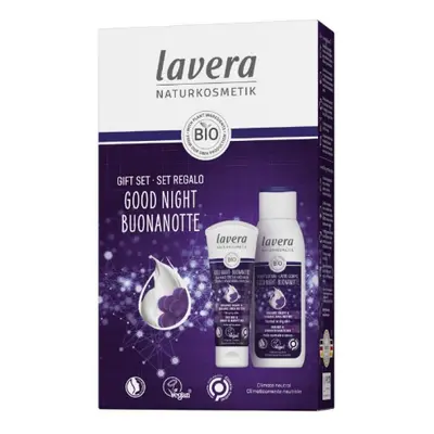 Lavera Dárkový set Noční péče 200 ml + 75 ml