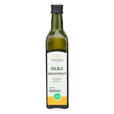 Natural Jihlava Olej sezamový za studena lisovaný - Natural 500ml 24 ks