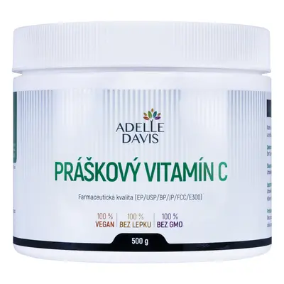 Adelle Davis Adelle Davis - Vitamin C, práškový, 500g 500 g