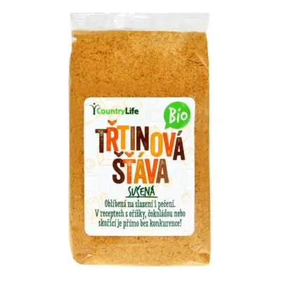 Country Life Třtinová šťáva sušená 250 g BIO 250 g