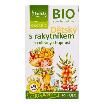 Country Life Čaj Dětský s rakytníkem 30 g BIO MEDIATE 30g