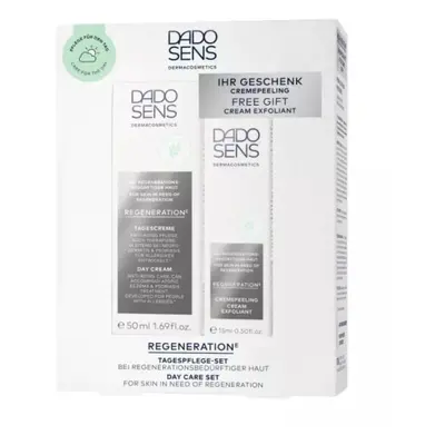 DADO SENS Sada regeneration E Denní krém 50 ml a krémový peeling 15 ml 50+15 ml