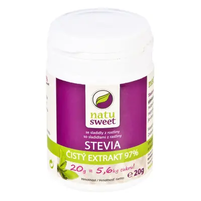 Natusweet Extrakt ze stévie 97 % 20 g 20 g