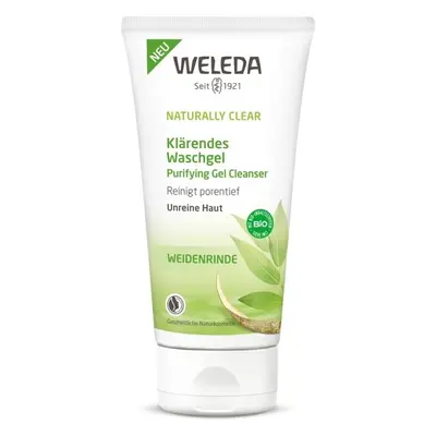 Weleda Naturally Clear rozjasňující čistící gel na problematickou pleť 100 ml