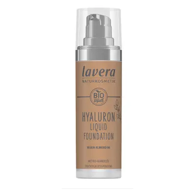 Lavera Tekutý make-up s kyselinou hyaluronovou 06 Warm Almond 30 ml 30 ml