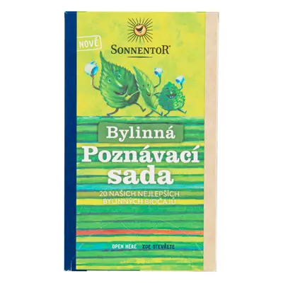 SONNENTOR Čaj bylinná poznávací sada 28,5 g BIO SONNENTOR