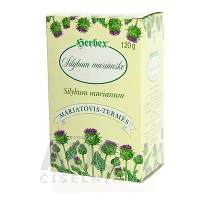 HERBEX spol. s r.o. HERBEX Ostropestřec mariánský sypaný čaj 1x120 g 120g