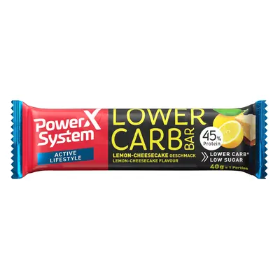 Power Systém Proteinová tyčinka LOWER CARB Lemon Cheesecake Bar 45% 40g 40g