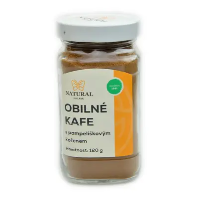 Natural Jihlava Kafe obilné s pampeliškovým kořenem - Natural 120g 1 ks