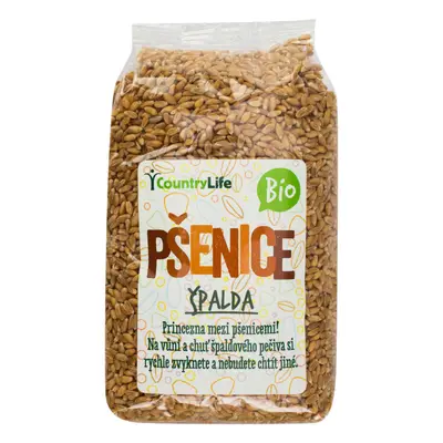 Country Life Pšenice špalda 1 kg BIO 1kg