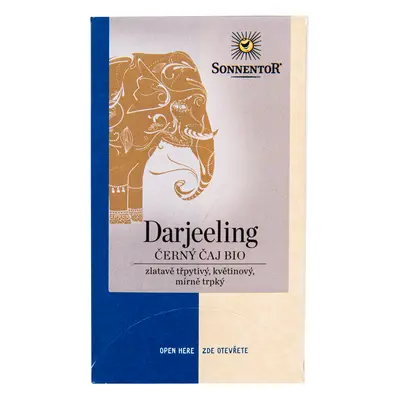 SONNENTOR Čaj Darjeeling černý 27 g BIO SONNENTOR