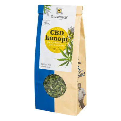 SONNENTOR VÝPRODEJ!!!CBD konopí sypaný 80 g BIO SONNENTOR