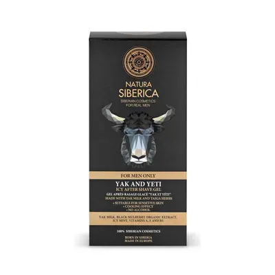 Natura Siberica Ledový gel po holení Yak a Yeti 150 ml