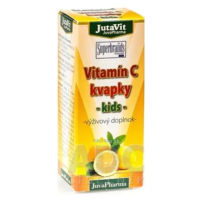 JuvaPharma Kft. JutaVit Vitamin C kapky - kids 1x30 ml 30 ml