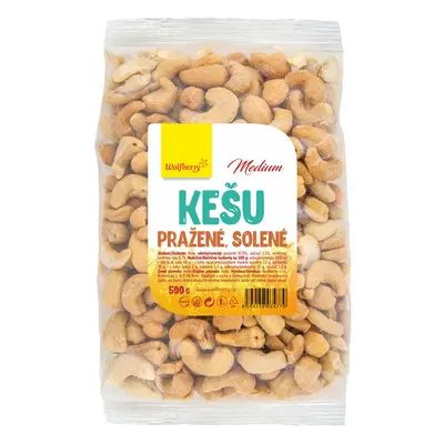 Medium Kešu pražené solené 500 g Medium 500 g