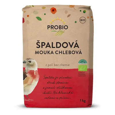 EIDOS Mouka špaldová chlebová 1 kg BIO PROBIO 1 kg