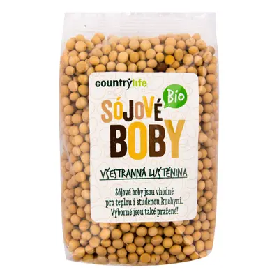 Country Life Sójové boby 500 g BIO COUNTRY LIFE 500 g