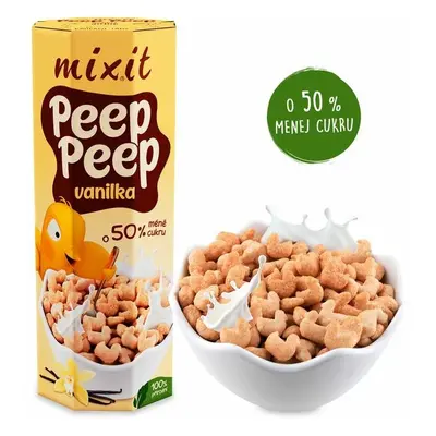 Mixit Cereálie Peep Peep - Vanilka 280 g