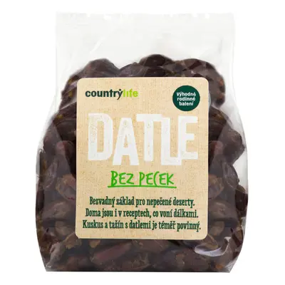 Country Life Datle sušené bez pecek 500 g COUNTRY LIFE 500 g