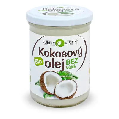 Purity Vision Kokosový olej bez vůně BIO 400 ml