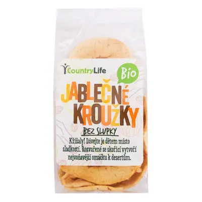 Country Life Jablečné kroužky sušené bez slupky 60 g BIO COUNTRY LIFE 60 g