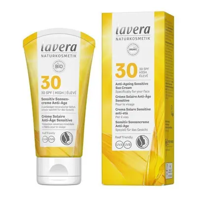 Lavera Opalovací krém Sensitive SPF 30 Anti-Ageing 50 ML 50 ml