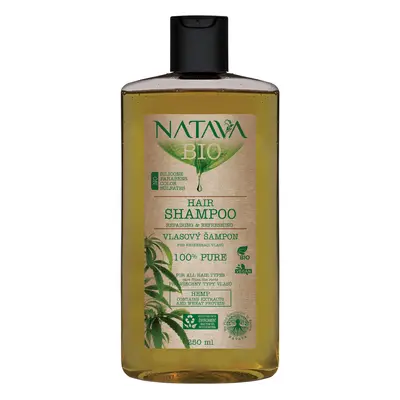 NATAVA Šampon Konopí - pro regeneraci vlasů 250ml