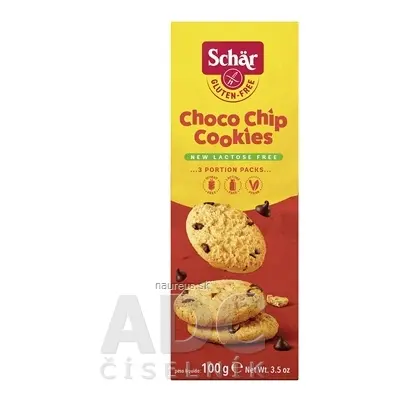 Schär Schär CHOCO CHIP COOKIE 100g bezlepkové 100g