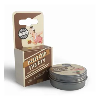 TOPVET TOPVET Balzám na rty - Kokos a mandlový olej 15ml 15 ml