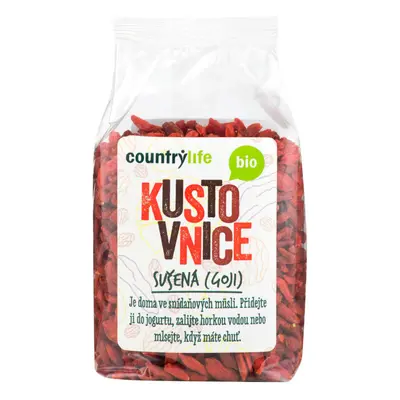 Country Life Kustovnice cizí sušená - goji 250 g BIO COUNTRY LIFE 250 g