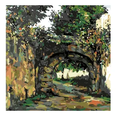 MALUJEŠ Malování podle čísel - PAUL CÉZANNE - KLENBA Rozměr: 50x50 cm, Rámování: bez rámu a bez 