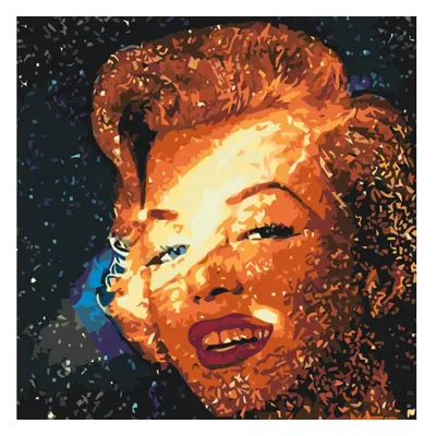 MALUJEŠ Malování podle čísel - JOSHUA DAIL - MARILYN MONROE V ZÁŘI REFLEKTORU Rozměr: 50x50 cm, 