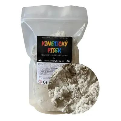 Kinetický písek 1kg Přírodní 1 kg