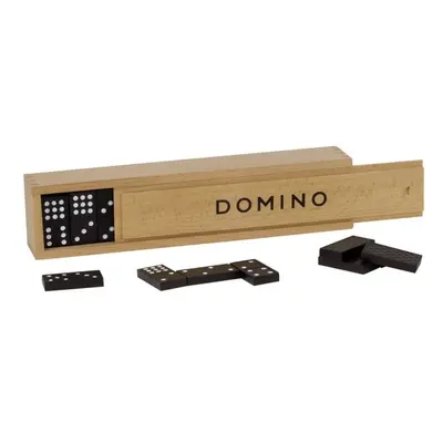 Domino v dřevěné krabičce