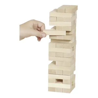 Zábavná hra – Dřevěná věž Jenga natur