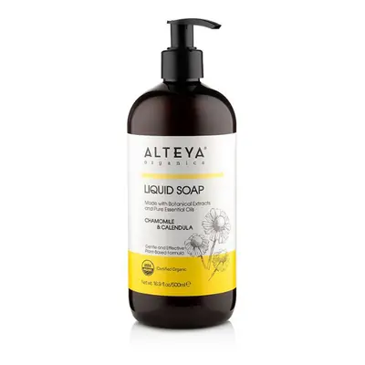 Tekuté mýdlo Harmanček & Nechtík Bio Alteya Organics 500 ml