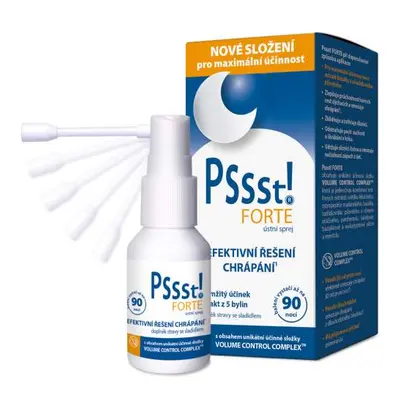 Pssst! ústní sprej proti chrápání 25 ml