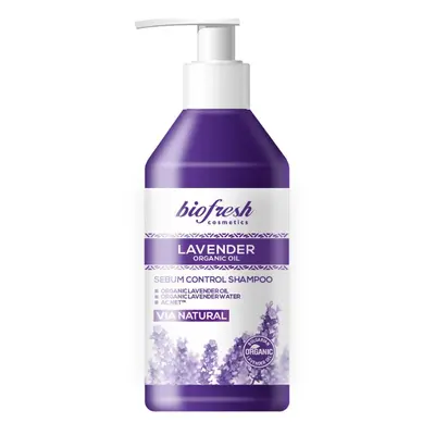 Lavender Organic Oil Šampon proti mastným vlasům s organickým levandulovým olejem Lavender 300ml