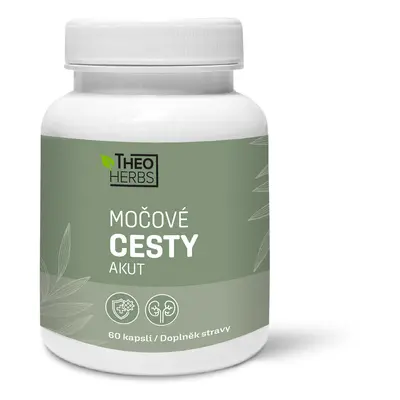 THEO HERBS Močové cesty akut 60 kapslí