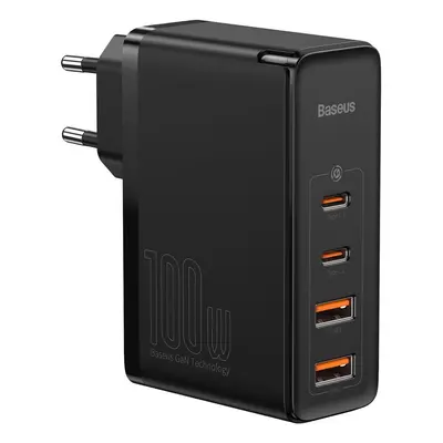 Baseus GaN2 Pro rychlonabíječka USB / USB-C PD 100W EU Black