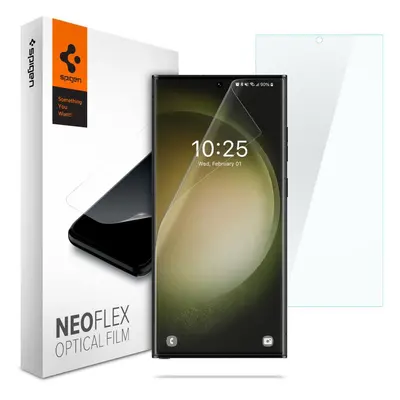 Spigen NEO FLEX 2BALENÍ čirá hydrogelová fólie na Samsung Galaxy S23 ULTRA 5G Clear